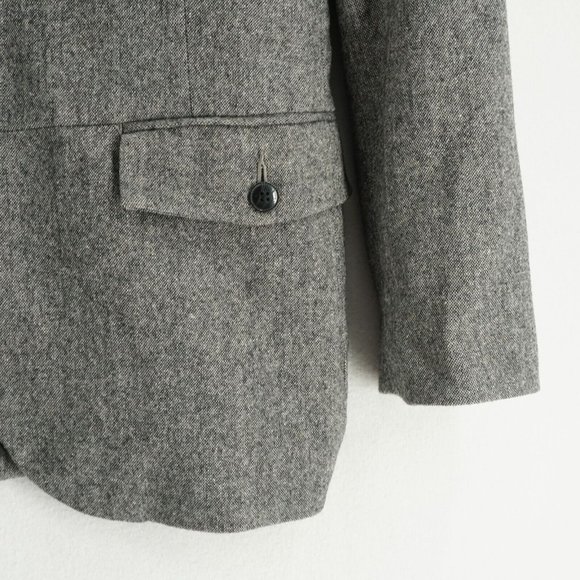 Kenneth Cole Mens Sport Coat Blazer Gray Tweed Wool Blend Two Button Size 2XL - Picture 3 of 12